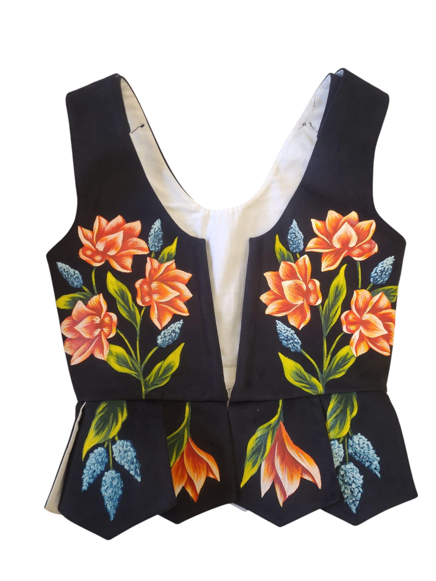 Gorset Ręcznie Malowany