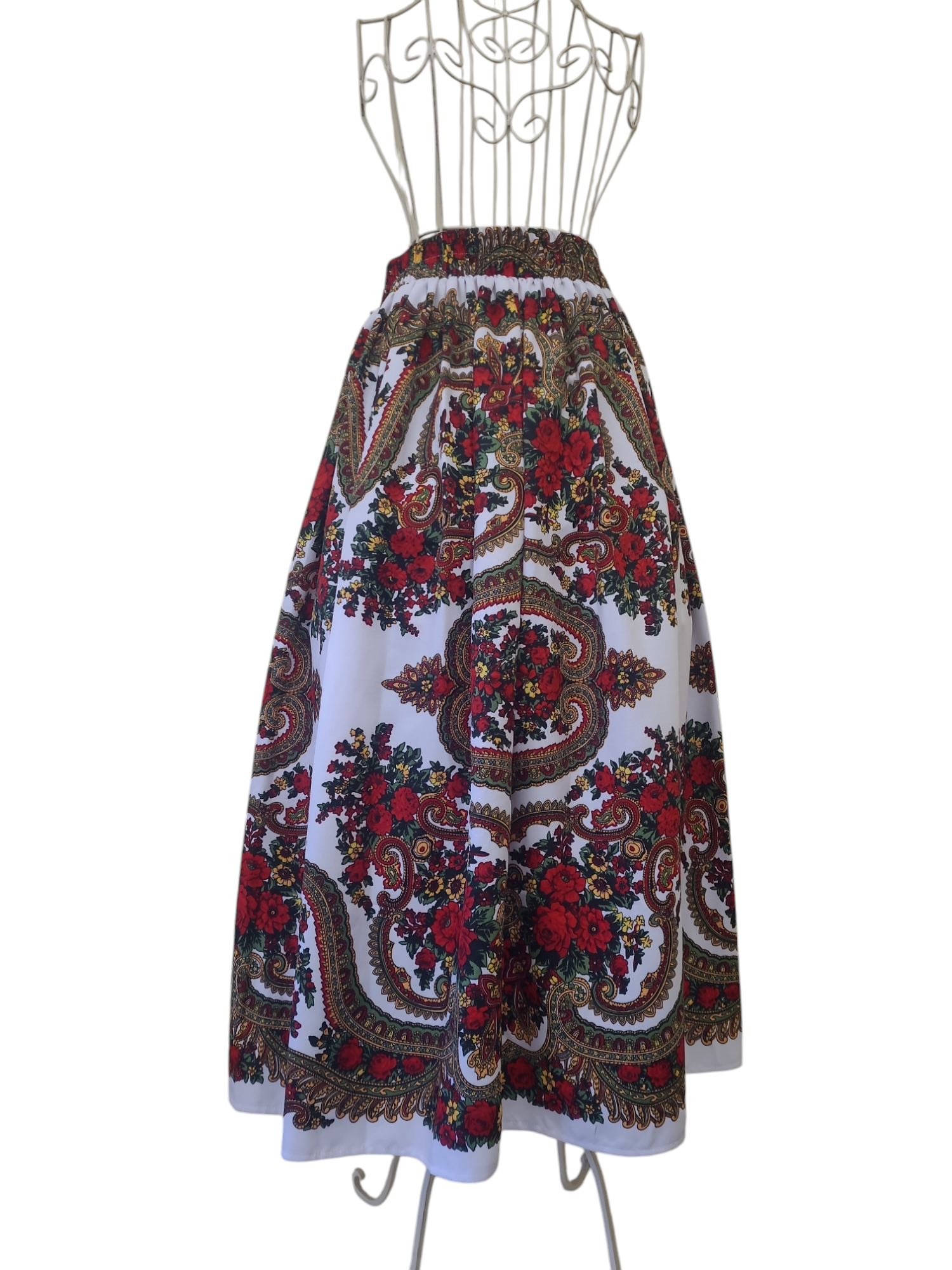 Spódnica z różami